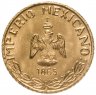Купить Мексика рестрайк жетон 1 песо (pesos) 1865
