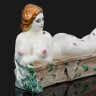 Купить Статуэтка "Банщица", фарфор, роспись, золочение, Россия, 1990-2000 гг.