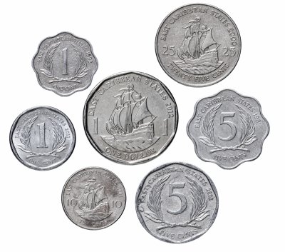 купить Восточные Карибы набор из 7 монет 1991-2012