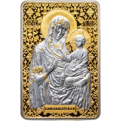 купить Беларусь 20 рублей 2012 "Икона Пресвятой Богородицы - Баркалабовская" в футляре с сертификатом