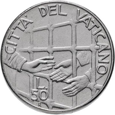купить Ватикан 50 лир (lire) 1994