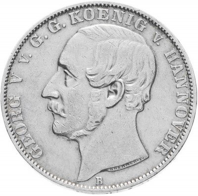 купить Ганновер 1 союзный талер 1858