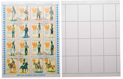 купить Экваториальная Гвинея марки квартблок "Наполеон. Солдаты" 1974