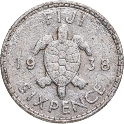 купить Фиджи 6 пенсов (pence) 1938