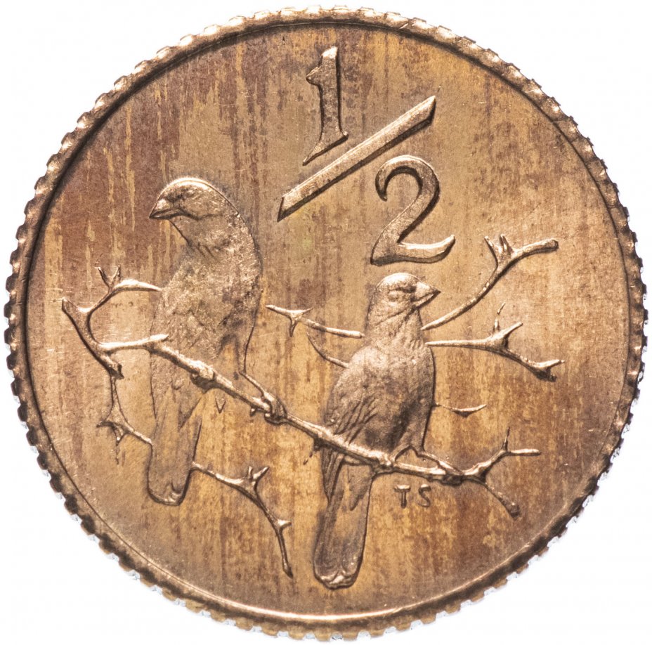 купить ЮАР 1/2 цента (cent) 1977