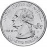 Купить США 1/4 доллара (квотер, 25 центов) 2002 D "Штат Огайо"