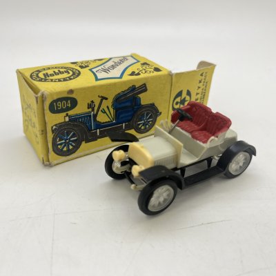купить Масштабная модель автомобиля Wanderer 1904, пластик, бумага, печать, Estetyka, Польша, 1970-1980 гг.