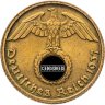 Купить Германия, Третий рейх 10 рейхспфеннигов 1937, знак монетного двора "D"