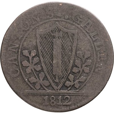 купить Швейцария, Санкт-Галлен 1 батцен 1812