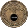 Купить Германия, Третий рейх 10 рейхспфеннигов (reichspfennig) 1939