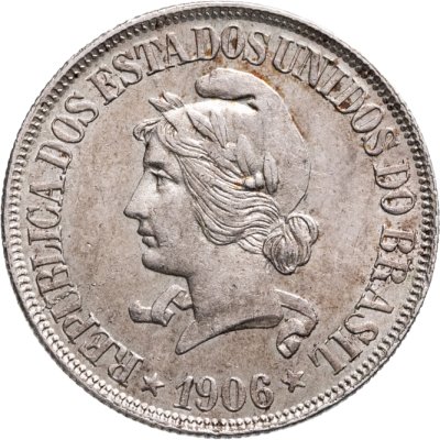 купить Бразилия 500 реалов (рейс, reis) 1906
