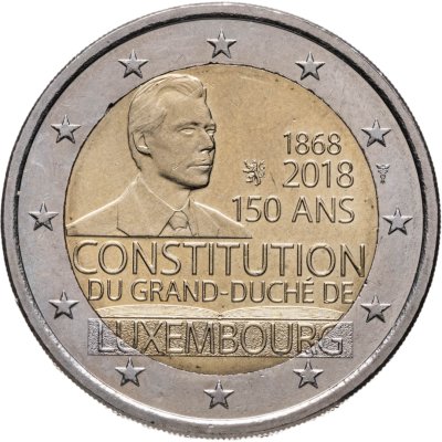 купить Люксембург 2 евро (euro) 2018 150 лет Конституции Люксембурга