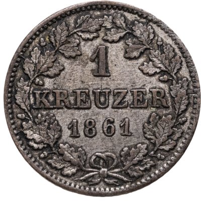 купить Бавария 1 крейцер 1861