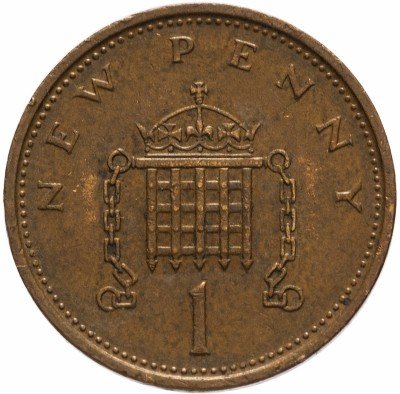 купить Великобритания 1 пенни 1973