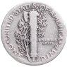 Купить США 1 дайм (10 центов) 1935 Mercury Dime