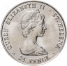 Купить Остров Святой Елены 25 пенсов (pence) 1980  80 лет со дня рождения Королевы Матери