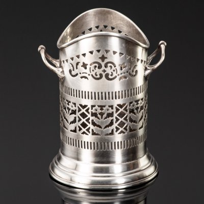 купить Подставка под бутылку вина (бутылочная передача), фирма "Barker brothers", металл, серебрение, металл, серебрение, Великобритания, 1870-1890 гг.