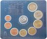 Купить Испания 2008 официальный набор евро из 8-ми монет и жетона в буклете "Регион Андалусия"