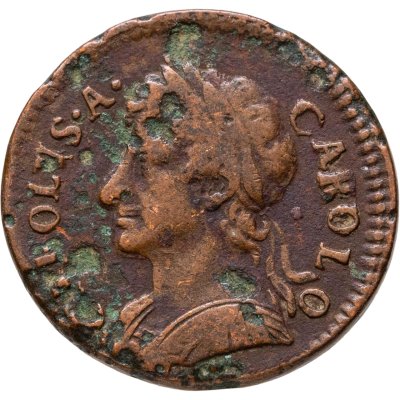 купить Англия 1 фартинг 1674