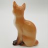 Купить Статуэтка "Лиса", скульптор П.П. Веселов, фарфор, роспись, Ленинградский фарфоровый завод (ЛФЗ), Российская Федерация, 1991-2005 гг.