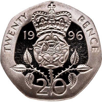 купить Великобритания 20 пенсов (pence) 1996
