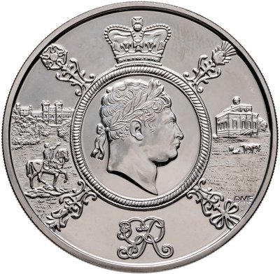 купить Великобритания 5 фунтов 2020 "200 лет со дня смерти Короля Георга III"