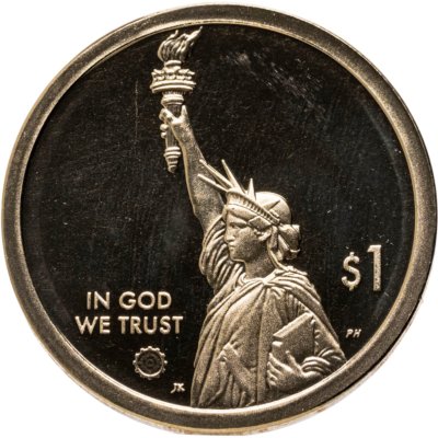 купить США 1 доллар 2019 S Proof Вакцина против полиомиелита