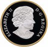 Купить Канада 20 долларов 2014 "Лысый орел с рыбой" позолота, в футляре, с сертификатом