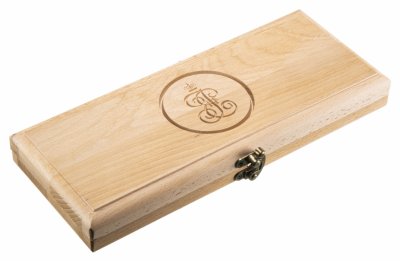 Купить Футляр деревянный для 10 монет (бук, массив)