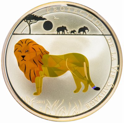 купить Того 100 франков 2011 "Лев"