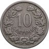 Купить Люксембург 10 сантимов (centimes) 1901