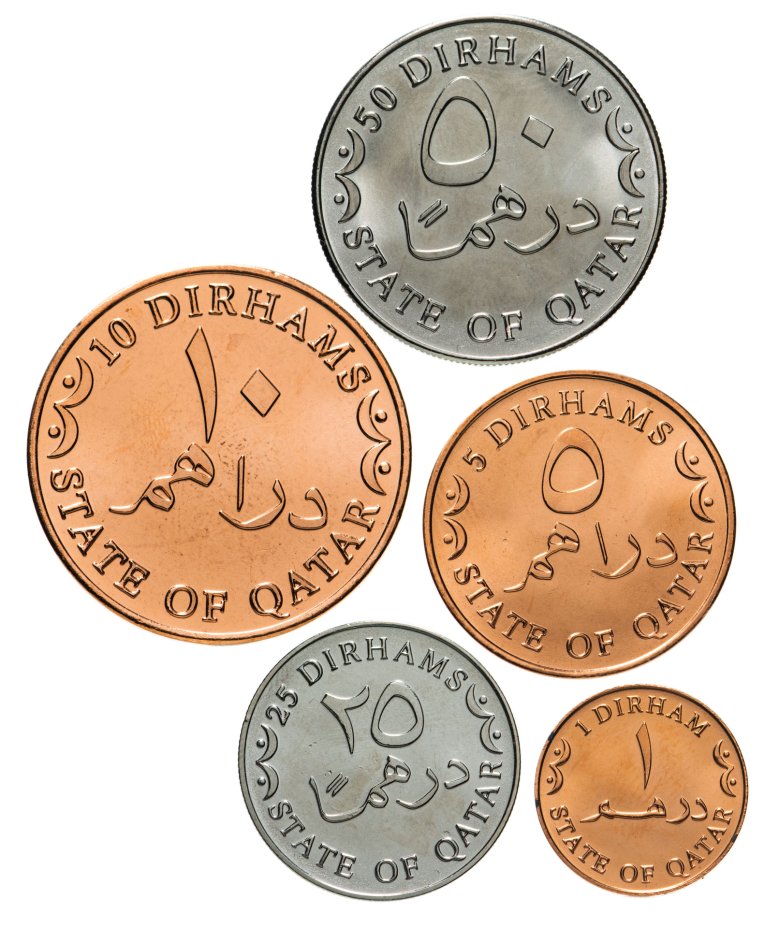 Катарский риал к рублю. Монеты дирхам. Арабская монета 10 риал. 5 Дирхам.