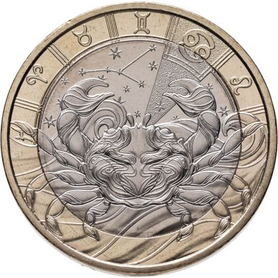 купить Франция 5 евро 2026 "Знаки зодиака- Рак" в коинкарте
