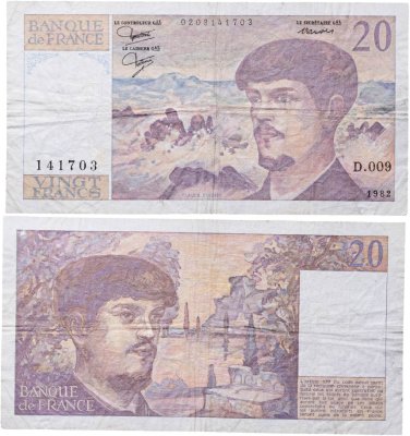 купить Франция 20 франков 1982