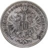 Купить Австрия 10 крейцеров 1869