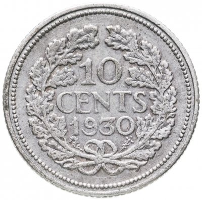 Купить Нидерланды 10 центов (cents) 1930