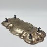 Купить Блюдо сервировочное на фигурных ножках, медь, серебрение, Западная Европа, 1890-1920 гг.