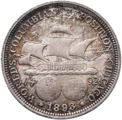 купить США 1/2 доллара (50 центов, half dollar) 1893 "Колумбийская выставка"