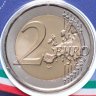 Купить Италия 2 евро 2022 "170-летие со дня основания Итальянской национальной полиции BU", в блистере
