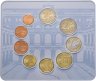 Купить Италия 2010 официальный годовой набор евро из 9 монет в буклете