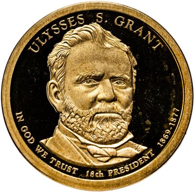 купить США 1 доллар 2011 "18-й президент Улисс Симпсон Грант" S