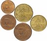 Купить Франция полный годовой набор евро 2010 (5 монет, из обращения)