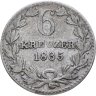 Купить Германия, Баден 6 крейцеров 1835