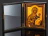 Купить Икона "Пресвятая Богородица Иверская" ("Вратарница") в окладе, дерево, темпера, Российская империя, 1850-1900 гг.