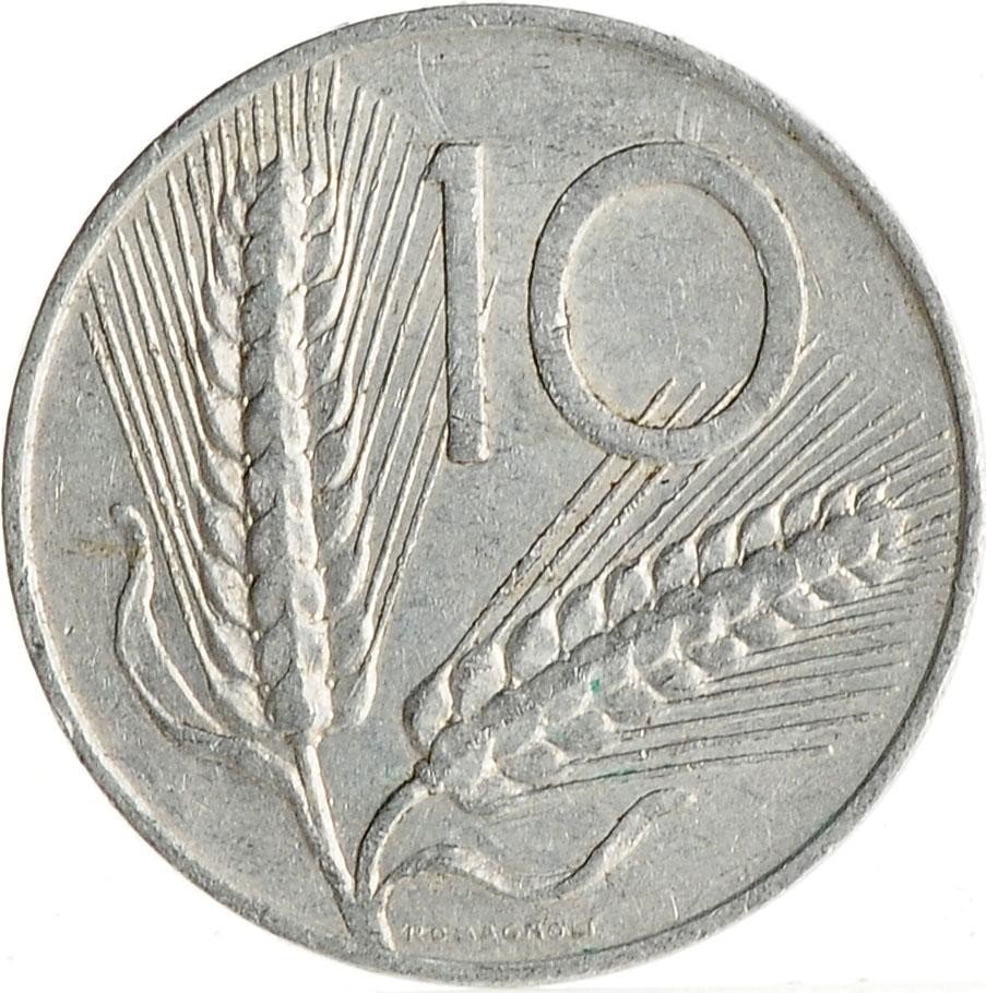купить 10 лир 1952