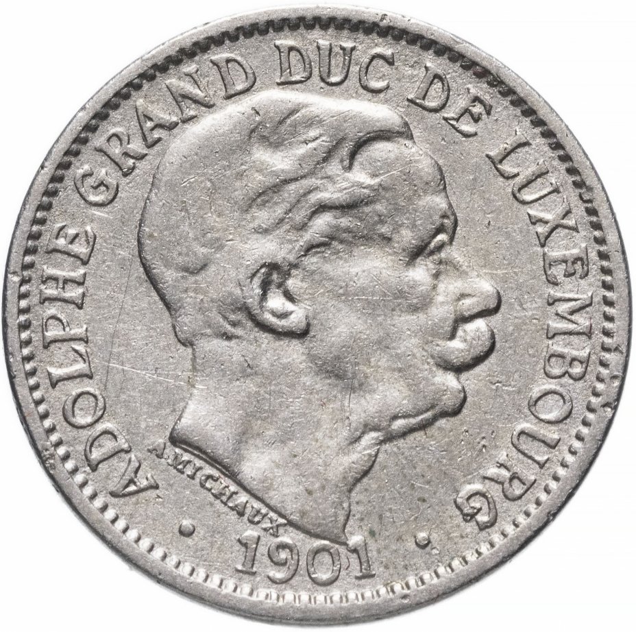 купить Люксембург 10 сантимов (centimes) 1901