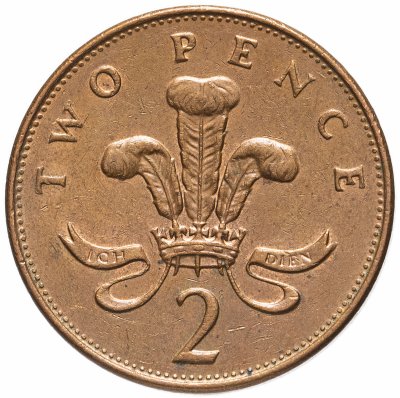 купить Великобритания 2 пенса 1992-1997