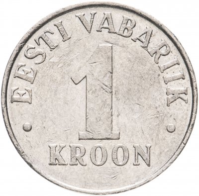 купить Эстония 1 крона (kroon) 1993-1995