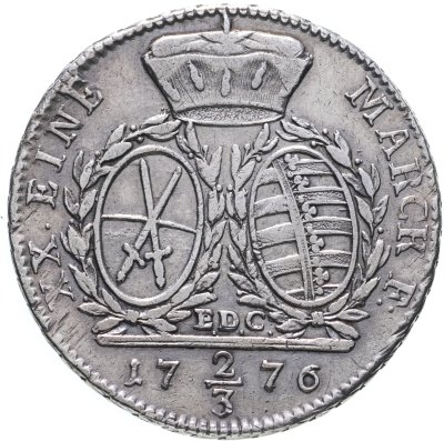 купить Германия, Саксония 2/3 талера 1776