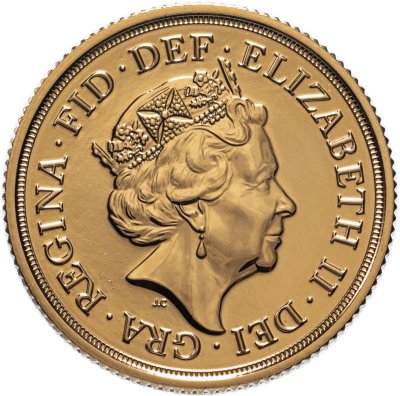 купить Великобритания 1 фунт (соверен) 2022 "Мемориал королевы Елизаветы II"
